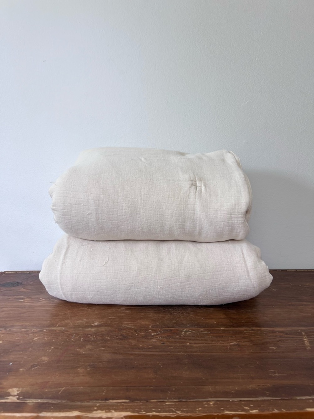 Garbo & Friends | ‘Egg Shell’ Muslin 100% Cotton Filled Comforter